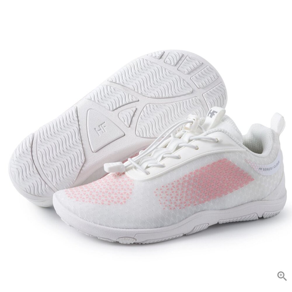 Hike cloud sneaker white and pink